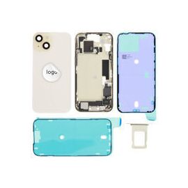 For iPhone/iPad (AP150024YPSP-C) Rear Cover (Pulled C) incl. small parts - Yellow, For iPhone 15 - Smartphone Covers & Frames - Smartphone - Techbox