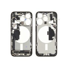 For iPhone/iPad (AP15P0021BPSP-C) Middle Frame (Pulled C) incl. small parts - Black, For iPhone 15 Pro - Smartphone Covers & Frames - Smartphone - Techbox