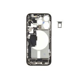 For iPhone/iPad (AP15P0021BPSP-C) Middle Frame (Pulled C) incl. small parts - Black, For iPhone 15 Pro - Smartphone Covers & Frames - Smartphone - Techbox