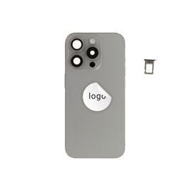 For iPhone/iPad (AP15P0024GRPSP-B) Rear Cover (Pulled B) incl. small parts - Grey, For iPhone 15 Pro - Smartphone Covers & Frames - Smartphone - Techbox