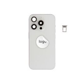 For iPhone/iPad (AP15P0024WPSP-B) Rear Cover (Pulled B) incl. small parts - White, For iPhone 15 Pro - Smartphone Covers & Frames - Smartphone - Techbox