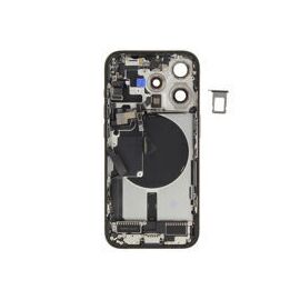 For iPhone/iPad (AP15P24BPSP) Rear Cover - Black Titanium (Pulled incl middle frame), for model iPhone 15 Pro (incl. smallparts) - Smartphone Covers & Frames - Smartphone - Techbox