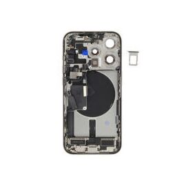 For iPhone/iPad (AP15P24WPSP) Rear Cover - White Titanium (Pulled incl middle frame), for model iPhone 15 Pro (incl. smallparts) - Smartphone Covers & Frames - Smartphone - Techbox