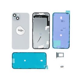 For iPhone/iPad (AP15PL0024BLP) Rear Cover - Blue (Pulled incl middle frame), for model iPhone 15 Plus (with buttons and without smallparts) - Smartphone Covers & Frames - Smartphone - Techbox