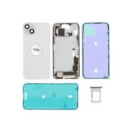 For iPhone/iPad (AP15PL0024BLPSP) Rear Cover - Blue (Pulled incl middle frame), for model iPhone 15 Plus (incl. smallparts) - Smartphone Covers & Frames - Smartphone - Techbox