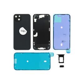 For iPhone/iPad (AP15PL0024BP) Rear Cover - Black (Pulled incl middle frame), for model iPhone 15 Plus (with buttons and without smallparts) - Smartphone Covers & Frames - Smartphone - Techbox