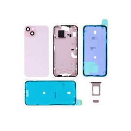 For iPhone/iPad (AP15PL0024PI) Rear Cover kit - Pink, for model iPhone 15 Plus (without logo) | Techbox