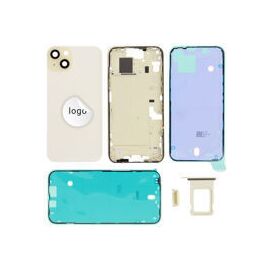 For iPhone/iPad (AP15PL0024YP) Rear Cover - Yellow (Pulled incl middle frame), for model iPhone 15 Plus (with buttons and without smallparts) - Smartphone Covers & Frames - Smartphone - Techbox