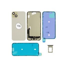 For iPhone/iPad (AP15PL0024YPSP-B) Rear Cover (Pulled B) incl. small parts - Yellow, For iPhone 15 Plus - Smartphone Covers & Frames - Smartphone - Techbox