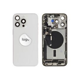 For iPhone/iPad (AP15PM0024WPSP-B) Rear Cover (Pulled B) incl. small parts - White, For iPhone 15 Pro Max - Smartphone Covers & Frames - Smartphone - Techbox