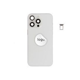 For iPhone/iPad (AP15PM0024WPSP-C) Rear Cover (Pulled C) incl. small parts - White, For iPhone 15 Pro Max - Smartphone Covers & Frames - Smartphone - Techbox