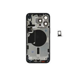 For iPhone/iPad (AP15PM24BLP) Rear Cover - Blue Titanium (Pulled incl middle frame), for model iPhone 15 Pro Max (with buttons and without smallparts) - Smartphone Covers & Frames - Smartphone - Techbox