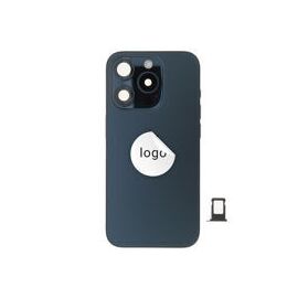 For iPhone/iPad (AP15PM24BLPSP) Rear Cover - Blue Titanium (Pulled incl middle frame), for model iPhone 15 Pro Max (incl. smallparts) - Smartphone Covers & Frames - Smartphone - Techbox