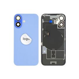For iPhone/iPad (AP160024BLPSP-B) Rear Cover (Pulled B) incl. small parts - Blue, For iPhone 16 - Smartphone Covers & Frames - Smartphone - Techbox