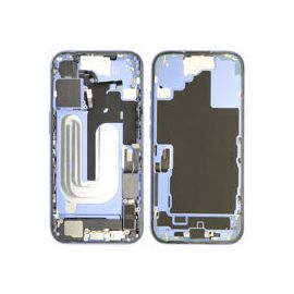 For iPhone/iPad (AP160024BLPSP-C) Rear Cover (Pulled C) incl. small parts - Blue, For iPhone 16 - Smartphone Covers & Frames - Smartphone - Techbox
