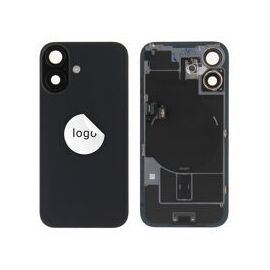 For iPhone/iPad (AP160024BPSP-C) Rear Cover (Pulled C) incl. small parts - Black, For iPhone 16 - Smartphone Covers & Frames - Smartphone - Techbox