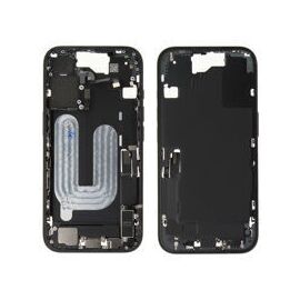 For iPhone/iPad (AP160024BPSP-C) Rear Cover (Pulled C) incl. small parts - Black, For iPhone 16 - Smartphone Covers & Frames - Smartphone - Techbox