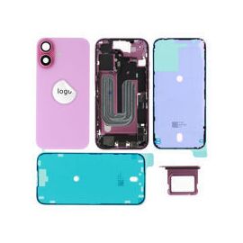 For iPhone/iPad (AP160024PIPSP-B) Rear Cover (Pulled B) incl. small parts - Pink, For iPhone 16 - Smartphone Covers & Frames - Smartphone - Techbox