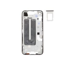 For iPhone/iPad (AP16E0021Y) Middle Frame (Pulled A) excl. small parts - White, For iPhone 16e - Smartphone Covers & Frames - Smartphone - Techbox