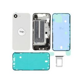 For iPhone/iPad (AP16E0024WPSP) Rear Cover (Pulled A) incl. small parts - White, For iPhone 16e - Smartphone Covers & Frames - Smartphone - Techbox