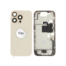 For iPhone/iPad (AP16P0024GOPSP) Rear Cover (Pulled A) incl. small parts - Cream, For iPhone 16 Pro - Smartphone Covers & Frames - Smartphone - Techbox