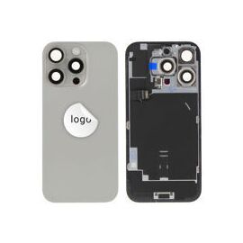 For iPhone/iPad (AP16P0024GRPSP) Rear Cover (Pulled A) incl. small parts - Grey, For iPhone 16 Pro - Smartphone Covers & Frames - Smartphone - Techbox