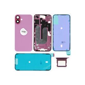 For iPhone/iPad (AP16PL0024PIP) Rear Cover (Pulled) - Pink, For iPhone 16 Plus - Smartphone Covers & Frames - Smartphone - Techbox