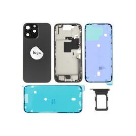 For iPhone/iPad (AP16PM0024BPSP-B) Rear Cover (Pulled B) incl. small parts - Black, For iPhone 16 Pro Max - Smartphone Covers & Frames - Smartphone - Techbox