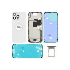 For iPhone/iPad (AP16PM0024WPSP-B) Rear Cover (Pulled B) incl. small parts - White, For iPhone 16 Pro Max - Smartphone Covers & Frames - Smartphone - Techbox