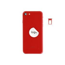 For iPhone/iPad (APSE0024RPSP) Rear Cover (Pulled A) incl. small parts - Red, For iPhone SE (2022) - Smartphone Covers & Frames - Smartphone - Techbox