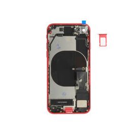 For iPhone/iPad (APSE200024RPSP-B) Rear Cover (Pulled B) incl. small parts - Red, For iPhone SE (2020) - Smartphone Covers & Frames - Smartphone - Techbox