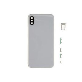 For iPhone/iPad (APX0024S) Rear Cover - Silver, for model iPhone X (excl. Logo) - Smartphone Covers & Frames - Smartphone - Techbox