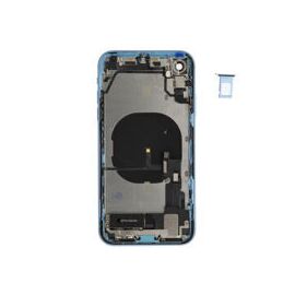 For iPhone/iPad (APXR0024BLPSP-B) Rear Cover (Pulled B) incl. small parts - Blue, For iPhone XR - Smartphone Covers & Frames - Smartphone - Techbox