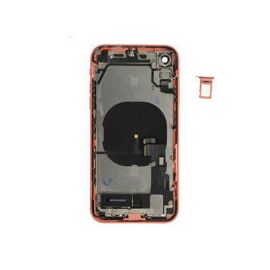 For iPhone/iPad (APXR0024PIPSP) Rear Cover (Pulled A) incl. small parts - Coral, For iPhone XR | Techbox