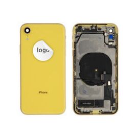 For iPhone/iPad (APXR0024YPSP-C) Rear Cover (Pulled C) incl. small parts - Yellow, For iPhone XR - Smartphone Covers & Frames - Smartphone - Techbox