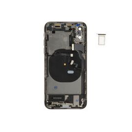 For iPhone/iPad (APXS0024SPSP-B) Rear Cover (Pulled B) incl. small parts - Silver, For iPhone XS | Techbox