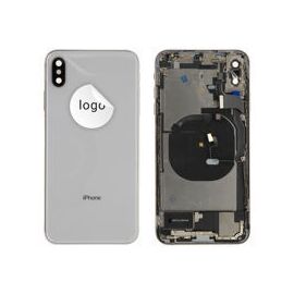 For iPhone/iPad (APXSM0024SPSP) Rear Cover (Pulled A) incl. small parts - Silver, For iPhone XS Max - Smartphone Covers & Frames - Smartphone - Techbox