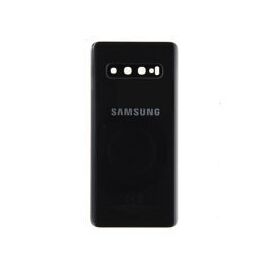 Samsung (GH82-18378A) Back Glass - Black, Galaxy S10; SM-G973 - Smartphone Covers & Frames - Smartphone - Techbox