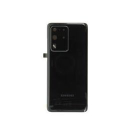 Samsung (GH82-22217A) Back Glass - Cosmic Black, Galaxy S20 Ultra (5G); SM-G988 - Smartphone Covers & Frames - Smartphone - Techbox