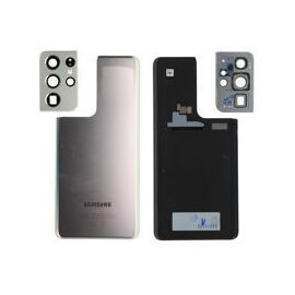 Samsung (GH82-24499B) Back Glass - Phantom Silver, Galaxy S21 Ultra; SM-G998 - Smartphone Covers & Frames - Smartphone - Techbox