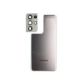 Samsung (GH82-24499B) Back Glass - Phantom Silver, Galaxy S21 Ultra; SM-G998 - Smartphone Covers & Frames - Smartphone - Techbox