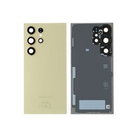 Samsung (GH82-33349C) Back Glass - Titanium Yellow, Galaxy S24 Ultra; SM-S928B - Smartphone Covers & Frames - Smartphone - Techbox
