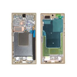Samsung (GH82-33399C) Middle Frame - Titanium Yellow, Galaxy S24 Ultra; SM-S928B - Smartphone Covers & Frames - Smartphone - Techbox