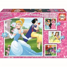 Educa -12-16-20-25 pcs - Princesses (80-17166) / Toys