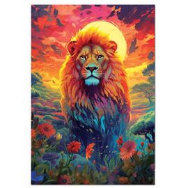 Educa - 500 pcs, Majestic Lion Stare (80-20261) / Toys