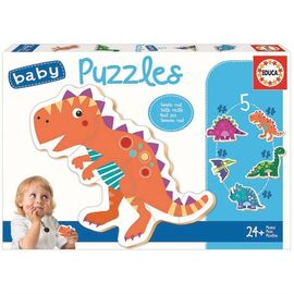 Educa - Baby Puzzles 5 pcs Dinosaurs (80-18873) / Toys