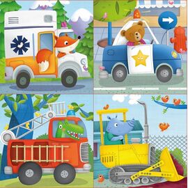 Educa - Puzzle - 6-9-12-16 Rescue Patrol (80-17144) / Toys
