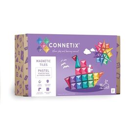 Connetix - Pastel Starter Pack 64 Pieces (CT-P-00064-ST) / Toys