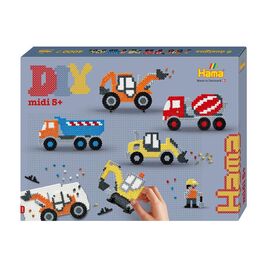 Hama - Midi Gift Box Construction Machinery (383163) / Toys