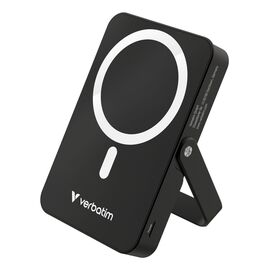 Verbatim - Charge 'n' Go Magnetic Wireless Power Bank with stand - 10000 mAh / Electronics